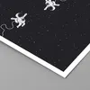 Poster - Poster ohne Rahmen - Cartoon Astronauten Kosmos - Produktbild-Vorschau 2