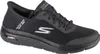 A black Skechers Go Walk Arch Fit shoe is shown from a side-angle on a white background. Produktbild-Vorschau