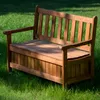 Dobar Massive Truhenbank mit Stauraum für Garten, aus Holz, Produktbild-Vorschau 21
