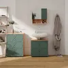 Sada nábytku do koupelny Vicco Irma Zelený/zlatý dub 3 Náhled obrázku produktu 4