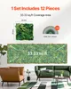 SucceBuy Kunstrasen-Wandpaneele, 20 x 20 Zoll, 3D-Grün für Produktbild-Vorschau 6