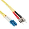 InLine LWL Duplex Kabel, LC/ST, 9/125µm, OS2, 10m, 10 m, Produktbild-Vorschau 1