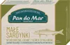 SARDYNKI EUROPEJSKIE W BIO OLIWIE Z OLIWEK EXTRA VIRGIN 120 g - PAN DO MAR Náhľad obrázku produktu