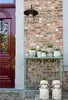 Clayre & Eef Doniczka Ø 12x12 cm Szaro-beżowe ceramiczne Podgląd zdjęcia produktu 4