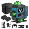A product shot of a laser level and its accessories on a white background. Produktbild-Vorschau