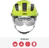 Abus Hyban 2.0 ACE Helm signal yellow 52-58 cm Produktbild-Vorschau 10