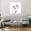 Bilder auf glas - Einteilig - Verwelkt Blumen Monochrom - Produktbild-Vorschau 6