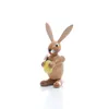 Osterfigur Osterhase gelb BxHxT ca 2,5 x 6,5 x 3,5cm NEU Produktbild-Vorschau 2