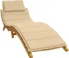 vidaXL Polštář na lehátko Melange Beige 186x58x4 cm látka Náhled obrázku produktu 2