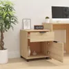 vidaXL Skriňa na dokumenty s kolieskami Sonoma Oak 45x38x54 Náhľad obrázku produktu 8
