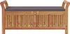 vidaXL Garten-Truhenbank mit Kissen 126 cm Massivholz Produktbild-Vorschau 6