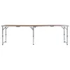 vidaXL Klappbarer Campingtisch Aluminium 240 x 60 cm -  Produktbild-Vorschau 3