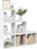 vidaXL Priehradka na knihy 3-poschodová biela 99x29x99 cm Náhľad obrázku produktu 2