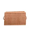 Wäscheschrank Truhe für Wäsche in Naturfarbe 70x43 H44 cm Produktbild-Vorschau 6