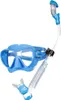 Cressi D1&dry Schnorchelset Blau  Blau One Size Produktbild-Vorschau 1