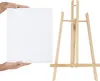 Belle Vous 4 Stk Kleine Staffelei Holz Tisch mit Leinwand Produktbild-Vorschau 3