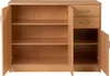 Kommode - Buchedekor - 109 x 86 cm - 3 Türen - 2 Schubladen Produktbild-Vorschau 2