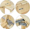 Runder Tisch Küchentisch Esstisch ausziehbar 103x103x75 Produktbild-Vorschau 10