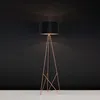 Design vloerlamp Camporale roodkoper met zwarte lampenkap Productafbeelding-voorbeeld 9