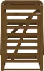 vidaXL Box na odpadky Honey Brown 84x90x128,5 cm Masívne Náhľad obrázku produktu 5