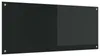 Kuchyňský obklad Černá 120 x 50 cm tvrzené sklo Náhled obrázku produktu 1