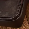 Borsa da uomo in pelle a tracolla marrone Borsa a tracolla Anteprima dell’immagine prodotto 12