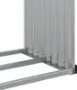 vidaXL Riparo per legna da ardere Marrone 120x45x100 cm Anteprima dell’immagine prodotto 8