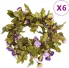 vidaXL Blumengirlanden Blumen 6 Stk. Helllila 215 cm Produktbild-Vorschau 7