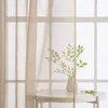 PolkaHome® Voile Gardinen mit Kräuselband 2er Set 140x235 Produktbild-Vorschau 3
