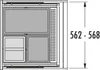 HAILO afvalbakken 3301661 ALLEGRO 350 28/13/13/D, Productafbeelding-voorbeeld 14