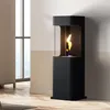Noble Flame ZYKLON [geschlossener Ethanolkamin]: Schwarz Produktbild-Vorschau 1