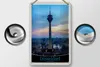 Blechschild Reise 12x18cm Düsseldorf Fernsehturm Ausblick Produktbild-Vorschau 2