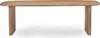 Giga Meubel Esstisch Gin - Oval - Mangoholz - Natur - 200cm Produktbild-Vorschau 2