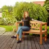 KADAX Gartenbank, 120x47x81,5cm Banktruhe aus einer Produktbild-Vorschau 2