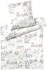 elegante Seiden-Satin-Bettwäsche-Garnitur Songbird Farbe Produktbild-Vorschau 2