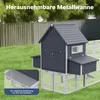 Kurník Wiltec 3100 x 1500 x 1500 mm šedobílý s volným Náhled obrázku produktu 14
