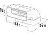 Naber MF-RBV 125 Rohrbogen vertikal 90°, weiß  - Produktbild-Vorschau 6