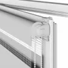 Doppelrollo Hellgrau 70x230 cm Stoffbreite 65,9 cm Produktbild-Vorschau 11