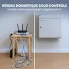 Extralink Armoire Rack Murale 19 Pouces 6U 600×600 mm Grise Voir les images du produit 7