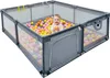 Relaxdays Laufstall Baby, 200 x 200 cm, Laufgitter, 50 Produktbild-Vorschau 1