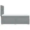 Boxspringbett mit Matratze Hellgrau 100x200 cm Stoff, Produktbild-Vorschau 11