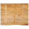 vidaXL Stolová deska se stromovou hranou 110x80x2,5 cm z Náhled obrázku produktu 4