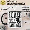 Mädchen Handball-Spielerin Tasse Geschenk Spruch Echte Produktbild-Vorschau 3