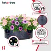 KOTARBAU® Sadzarka ceramiczna okrągła kobaltowo-niebieska Podgląd zdjęcia produktu 5