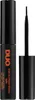 A product shot of a black tube of eyelash adhesive with orange text. Podgląd zdjęcia produktu