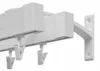 2-läufig 120 cm PRESTIGE Gardinenschiene Gardinenstange Produktbild-Vorschau 5