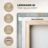 MuchoWow® - Leinwandbilder - Grün - Modern - Marmor - Produktbild-Vorschau 3