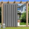 Topchances Lot de 2 rideaux surdimensionnés Indoor Outdoor Voir les images du produit 6