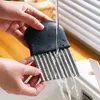 2 Stück Wellenschneider Edelstahl Riffelmesser Wellenmesser Produktbild-Vorschau 4