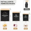 Kartoffel Aufbewahrungsbox 3er Set, Aufbewahrung Kartoffeln Produktbild-Vorschau 2